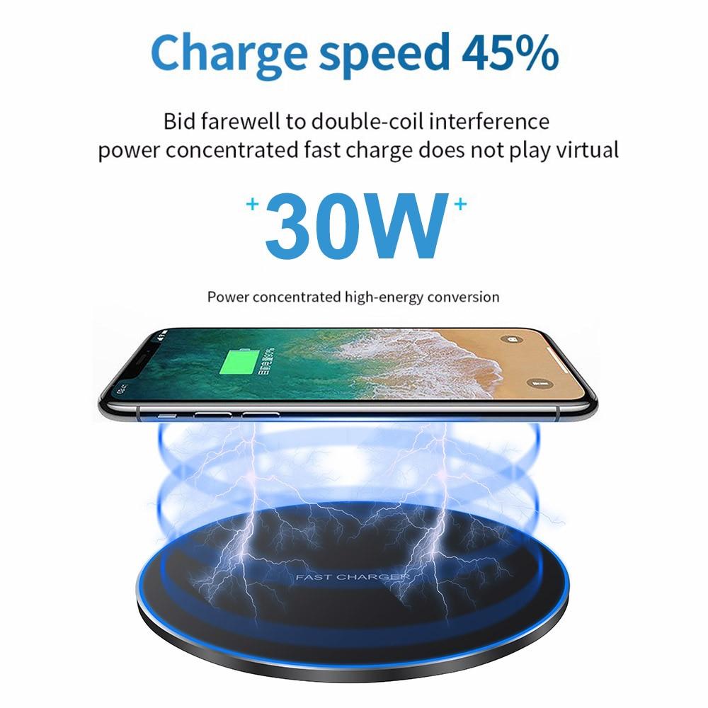 Dragon W9 30W Wireless Charging Pad is vital, to get all your phones charged at the same time: it's fast, easy-to-use and durable