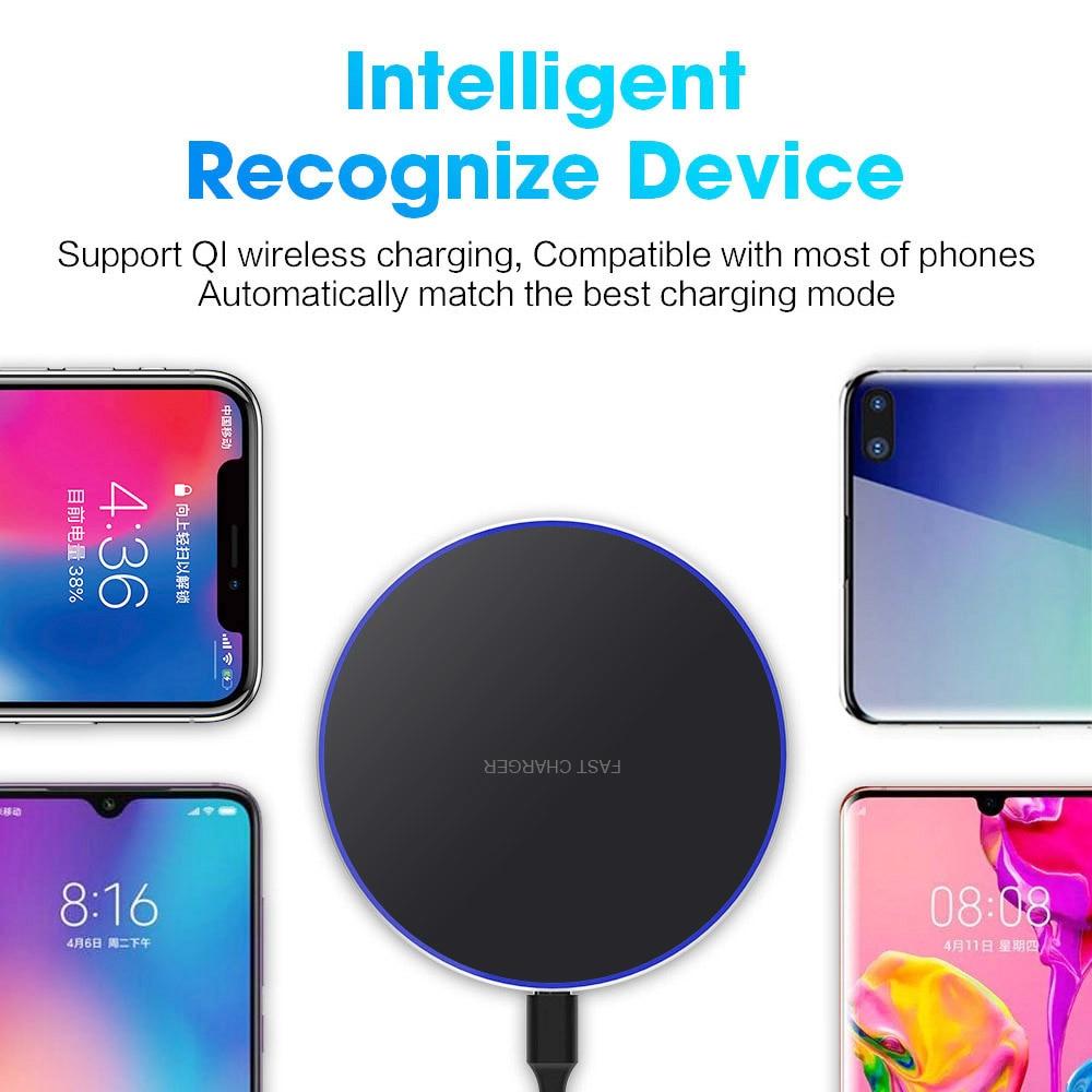 Dragon W9 30W Wireless Charging Pad is vital, to get all your phones charged at the same time: it's fast, easy-to-use and durable